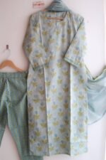 Blooms in Azure Breeze Suit Set - Image 2