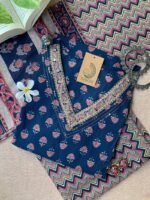 "Shivika" Cotton Kurta Set(3pc)