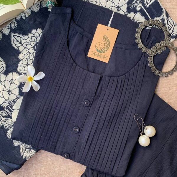 "Sur" Cotton Kurta Set(3pc)