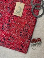 "Rakhi" Angrakha Jaal cotton Kurta - Image 2