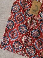 "Naaz" Ajrakh Hand Block Pritned Cotton Kurta - Image 2